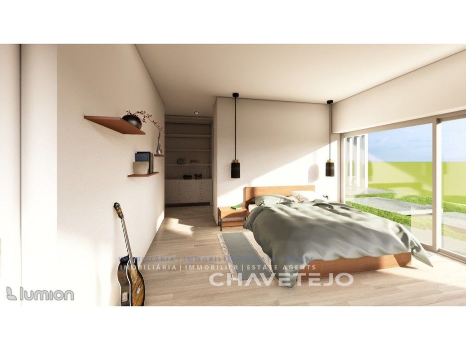 Terreno com projeto aprovado e licença de construção.