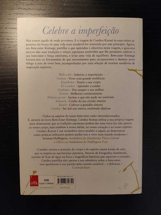 (Env. Incluído) Bem-Estar Kintsugi de Candice Kumai