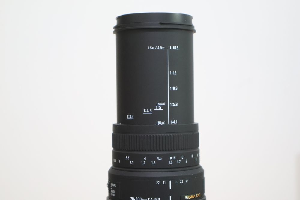 Sigma 70-300 mm F/4-5.6 Macro (Canon EF)