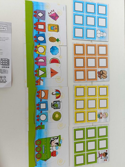 Jogos didáticos para crianças dos 3 a 6 anos da Clementoni