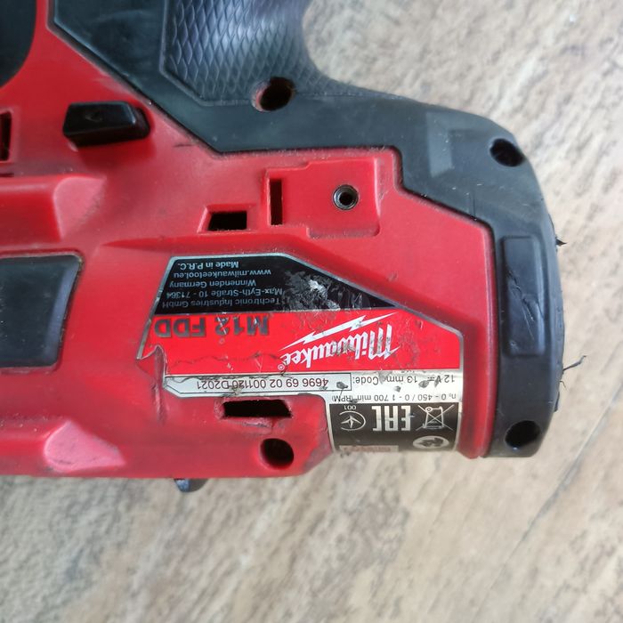 Milwaukee M12 FDD Części Europa