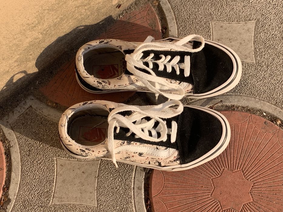 Кросівки Vans. Лімітована серія Vans Old Skool Peanuts Snoopy SM Pink