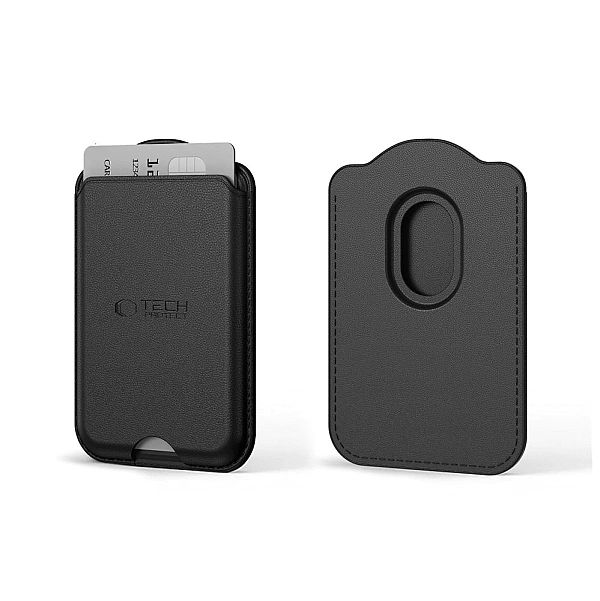 Tech-Protect Ch02 Magwallet Magsafe Universal Magnetic Card Holder Bla