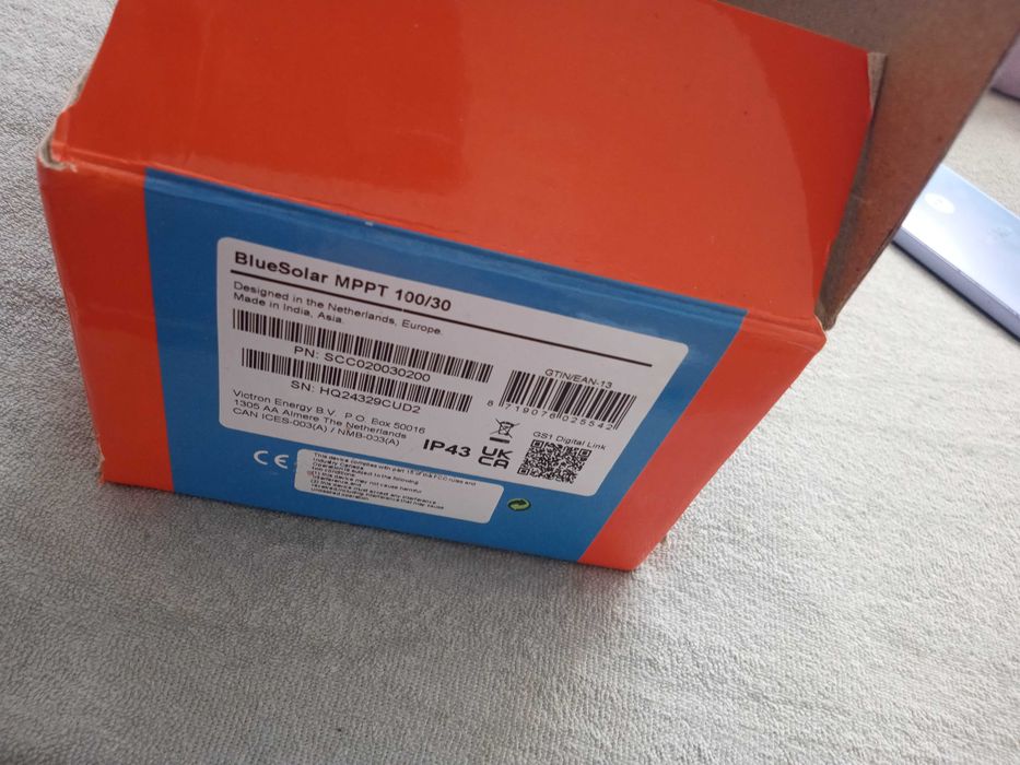 Victron energy regulator ładowania