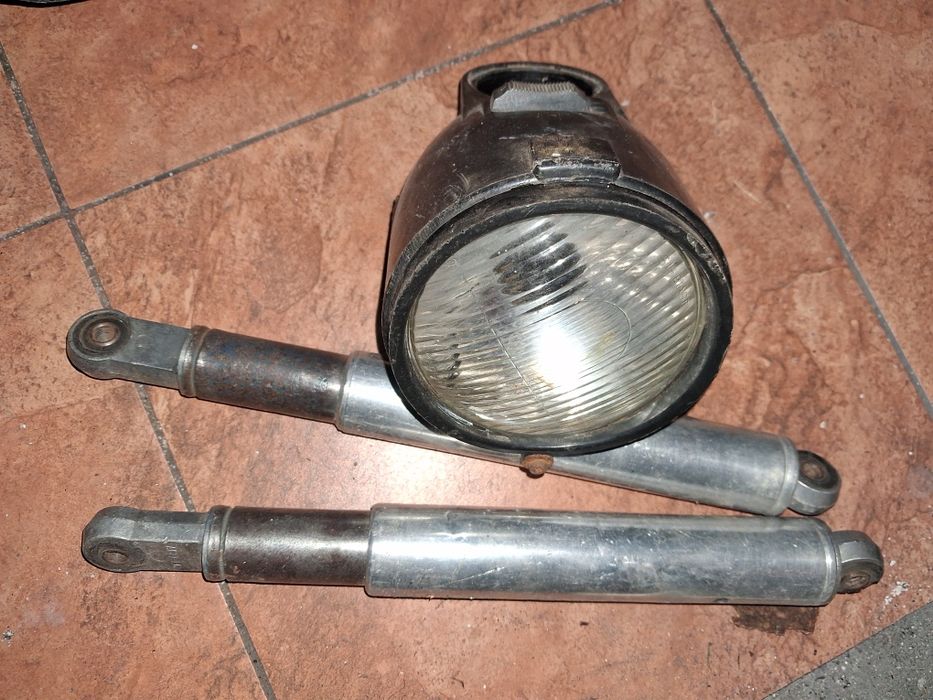 Wał komar Romet lampa amortyzatory motorynka szczekotrzymacz wfm polka