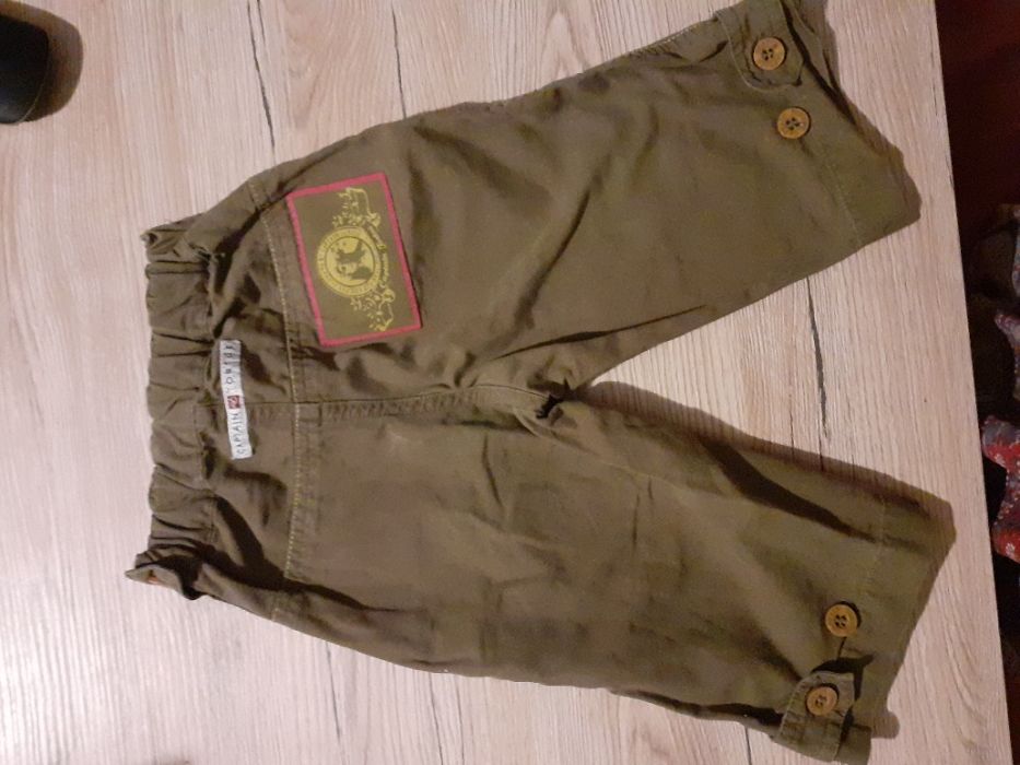 Spodenki 3/4, r. 98, bardzo ładne.