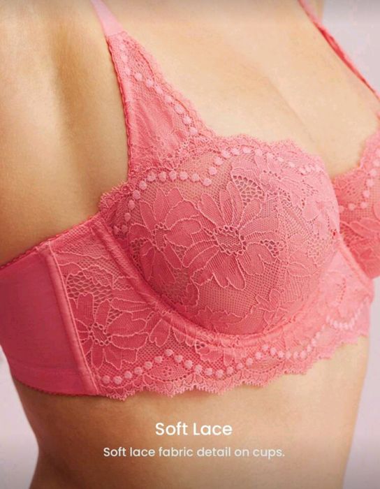 Różowy biustonosz rozm. 80 E