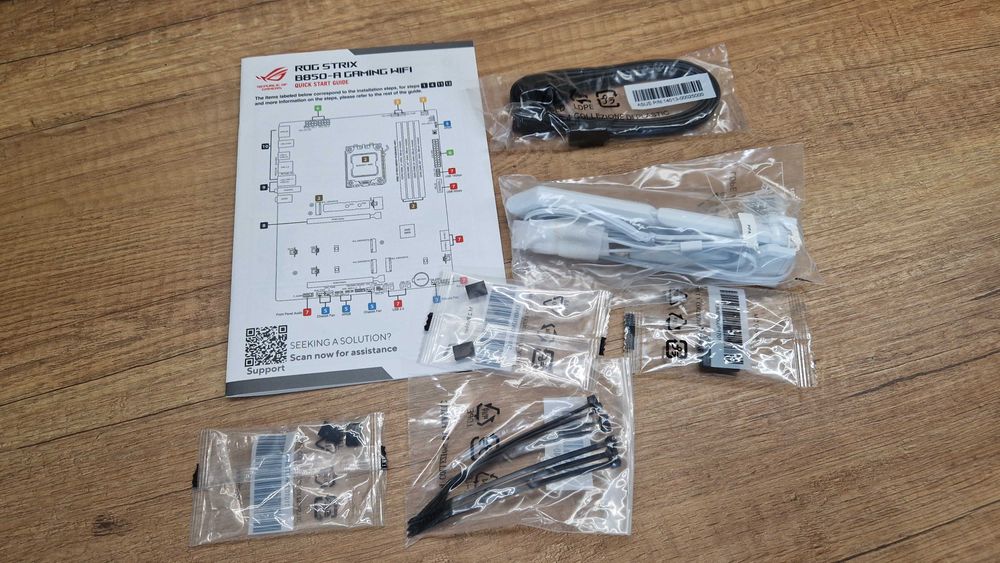 Płyta główna Asus ROG STRIX B850-A GAMING WIFI box gwarancja nr 406048