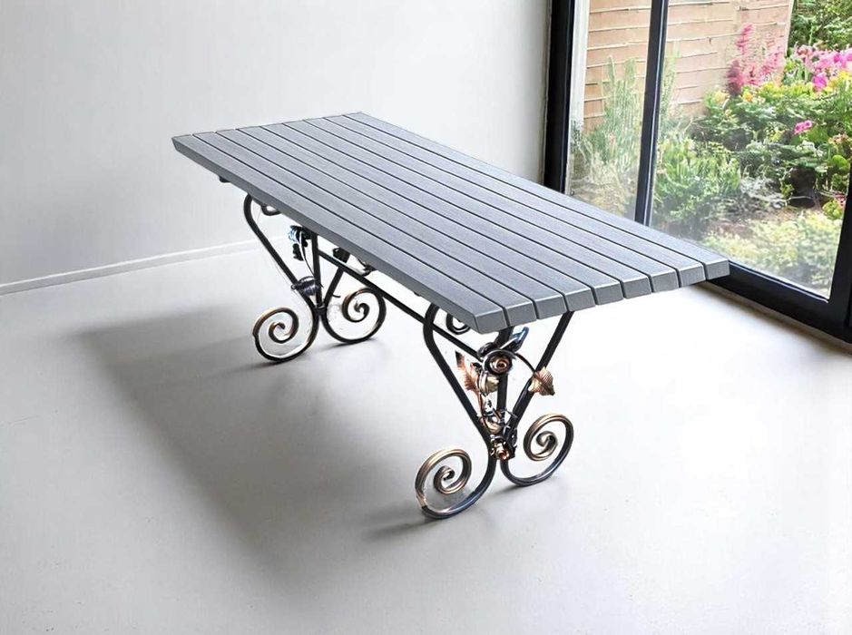 Стіл садовий. Стіл кований. Набір садовий.