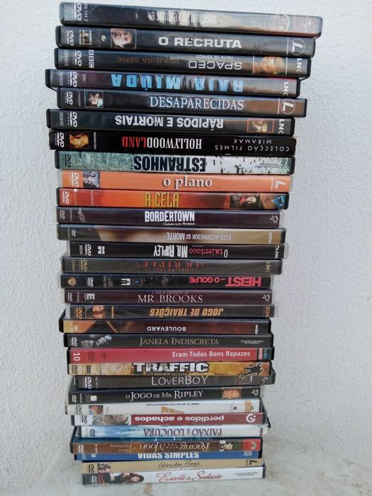 30 DVDs incluindo loverboy