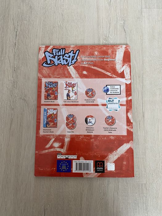 Книга Full Blast! В1+. Student's Book новий стан