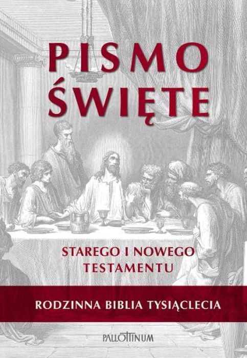 Biblia Tysiąclecia rodzinna biała Pallottinum praca zbiorowa Rok