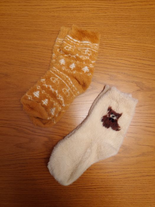 Skarpetki zimowe dwie pary