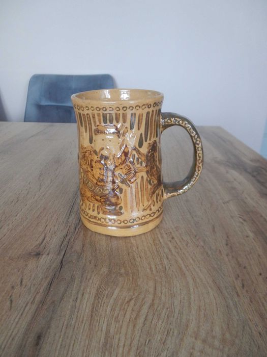 Kufel ceramiczny PRL