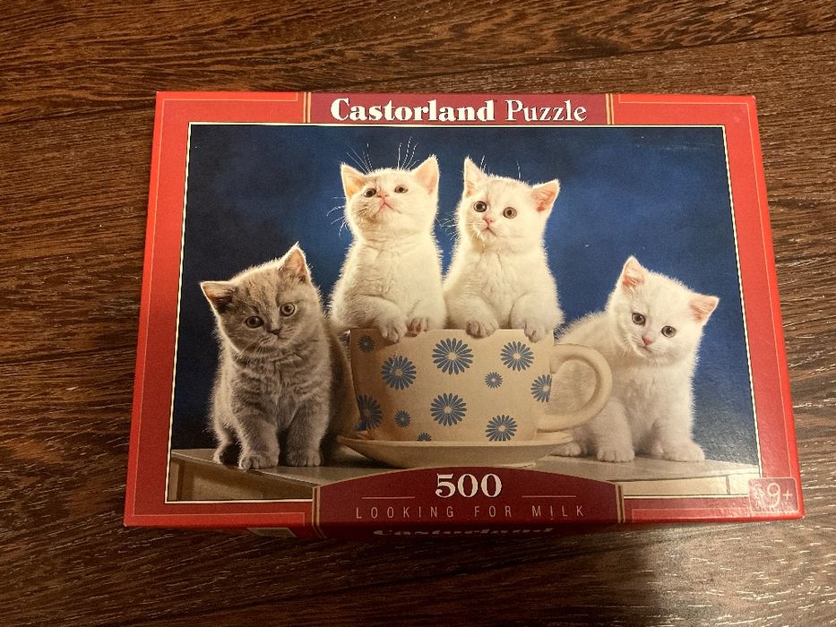 Пазлы от Castorland на 300, 500, 1000, 1500, деталей: 200 грн