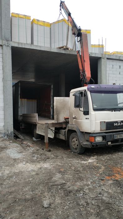 Кран Манипулятор. ГАЗель бортовая. - Услуги манипулятора Николаев на Olx