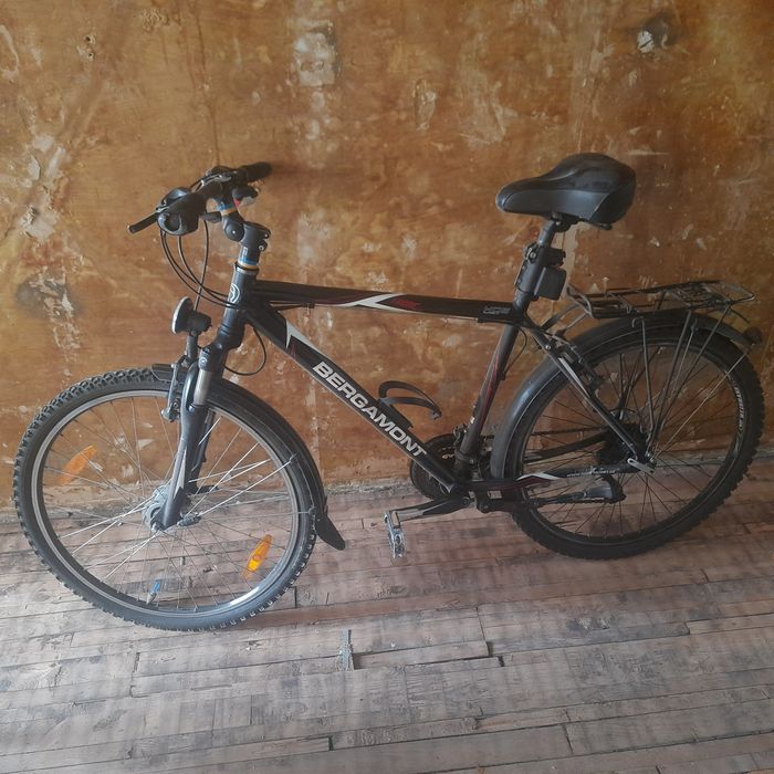 Городской велосипед Bergamont Allutronic в нормальном состоянии