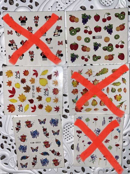 Стикеры, наклейки, декор на ногти