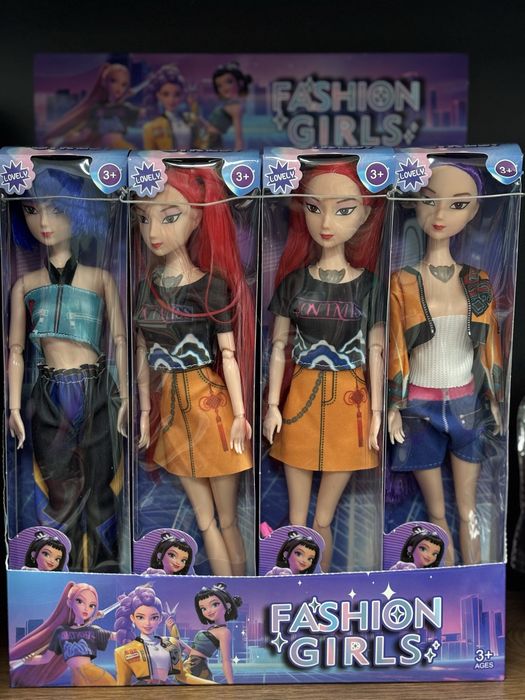 Музичні ляльки K-Pop Demon Hunters Кейпоп мисливці на демонів 30 см