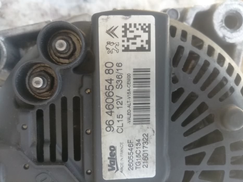 Alternador Peugeot e Citroën de motor 1.4 HDI