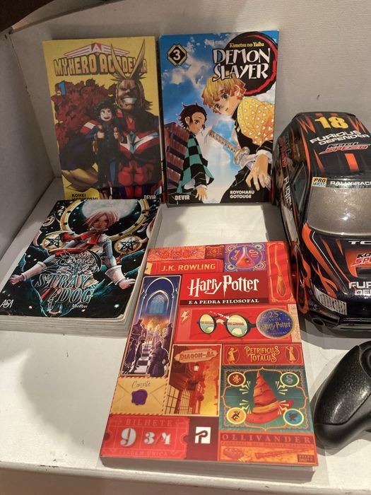 Lirvos e carros telecomandados