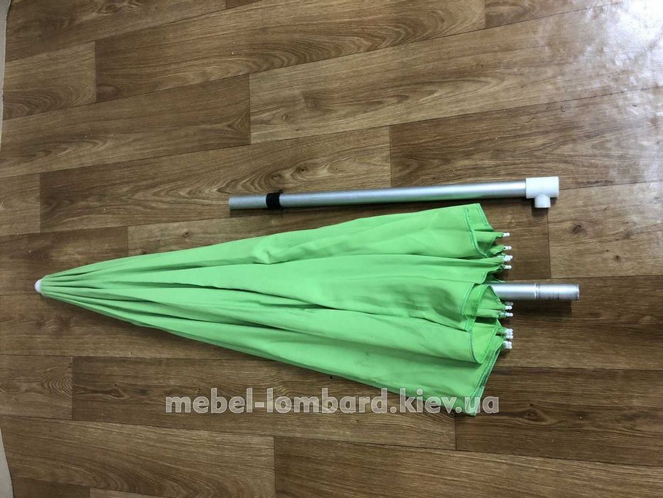 Зонт садовый "ТЕ-005-240 Time Eco " Зеленый" 2.4 м ,бу