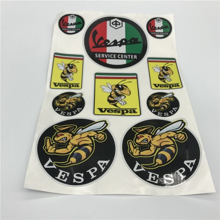 Autocolantes Vespa-Piaggio