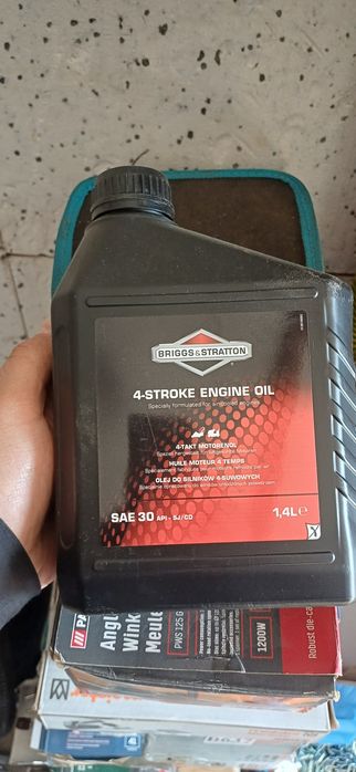 2 x olej do kosiarki