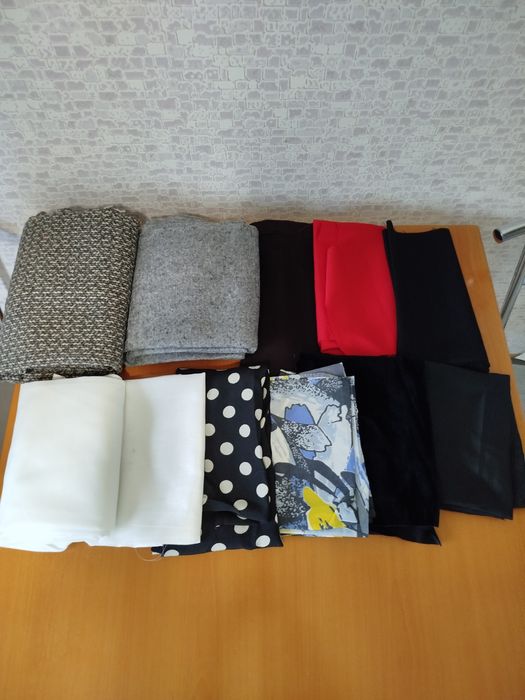 Пакет Тканина Ціна за все. відрізки Для рукоділля