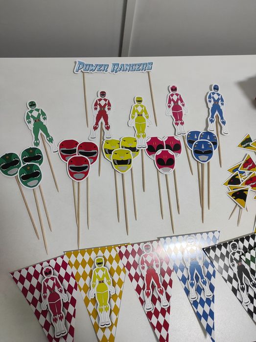 Festa aniversário Power Rangers