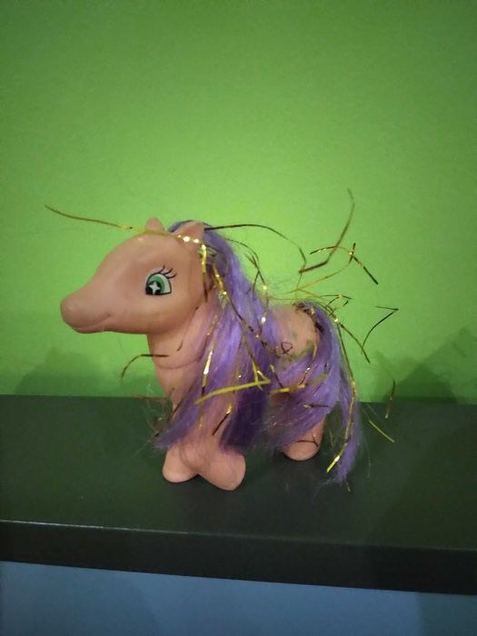 Piękne kolorowe kucyki