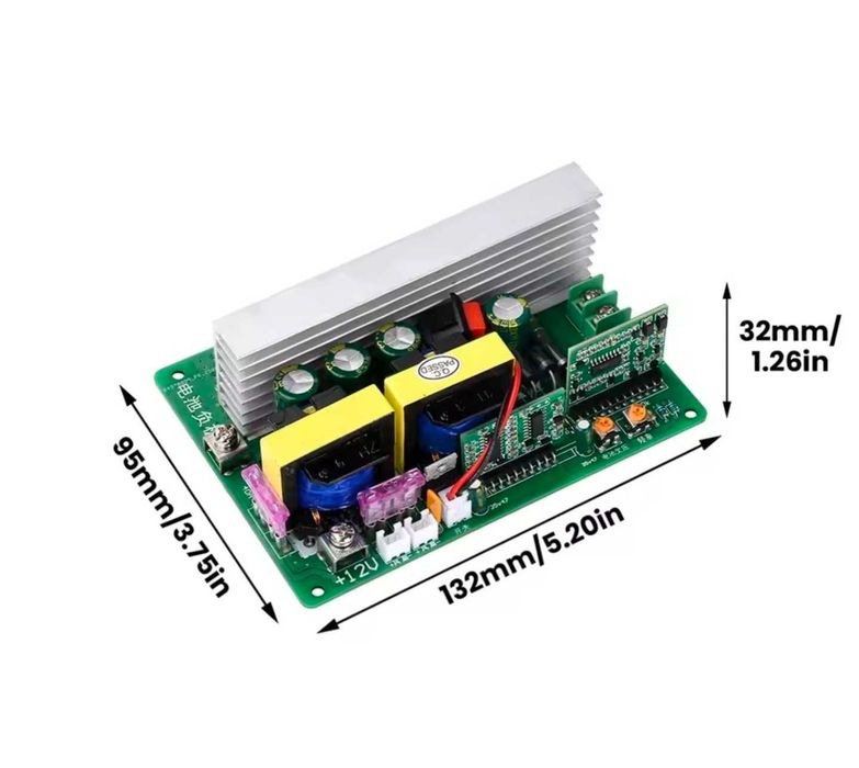 Інвертор 12-220, чиста синусоїда 500W