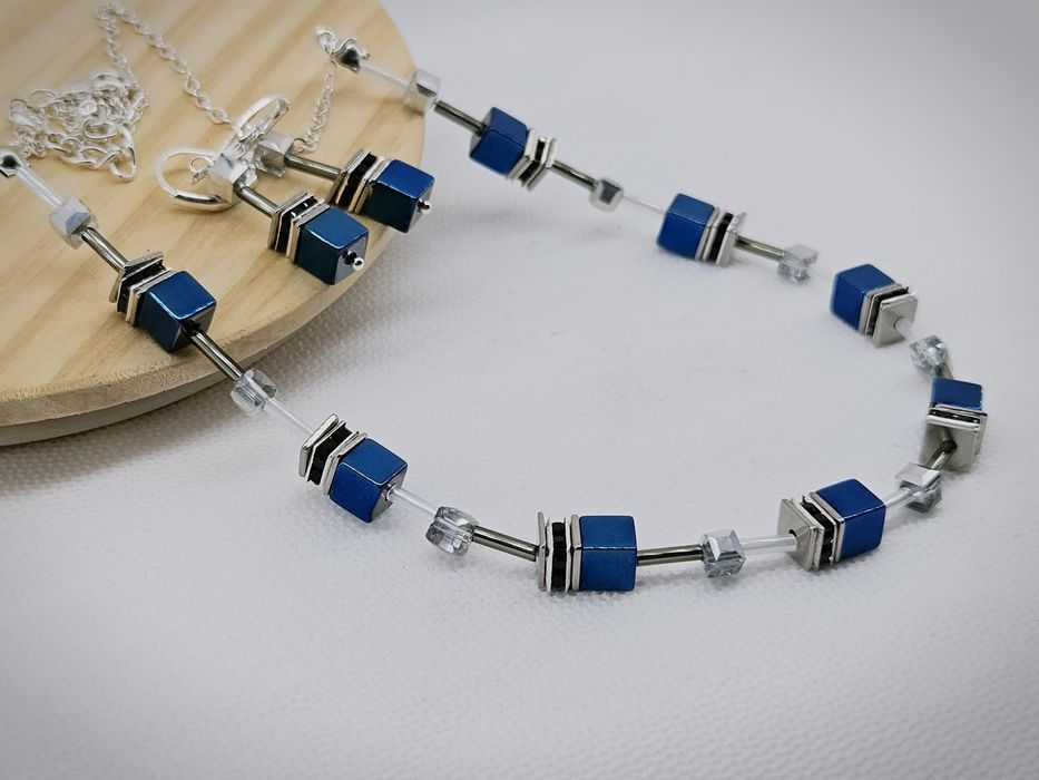 Naszyjnik i kolczyki al'a Coeur de Lion. Handmade