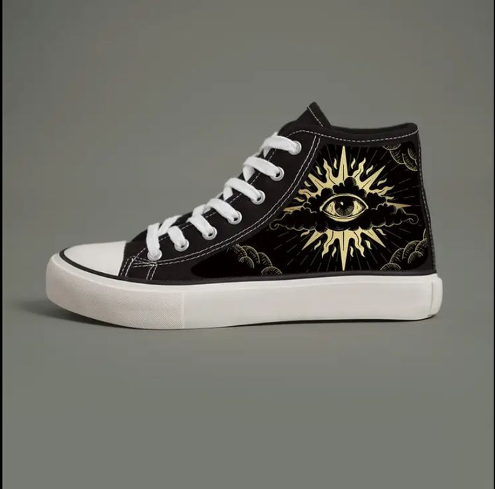 Новенькие кеды с глазом