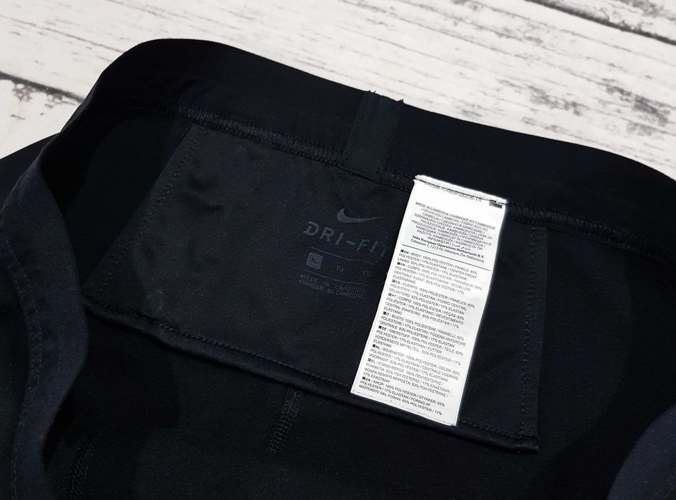 Nike * running * shield tech power * legginsy * czarne * męskie * XL
