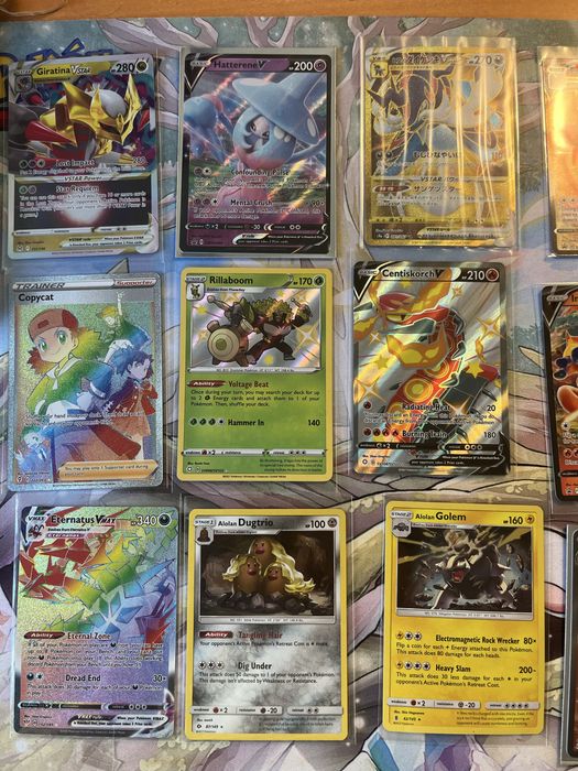 Cartas single Pokemon oficiais