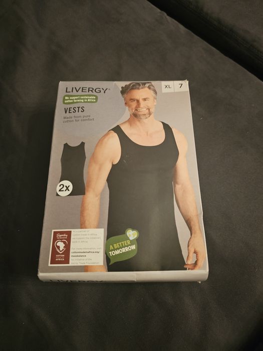 Podkoszulka czarna xl 2 szt.