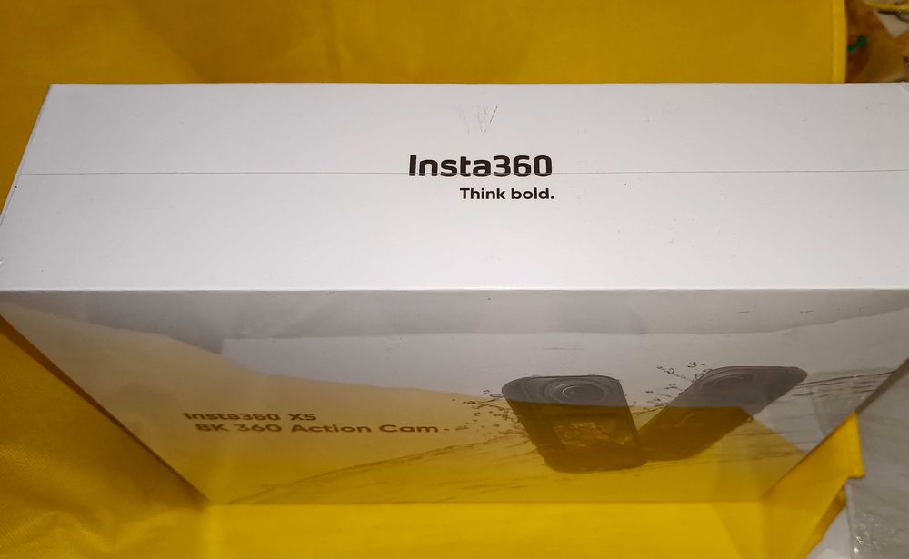 Câmera 360 8k insta360 X5 Nova Selada com fatura e garantia