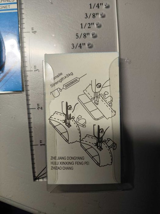 Metalowy przewodnik po szwach magnetycznych krajowa  do szycia