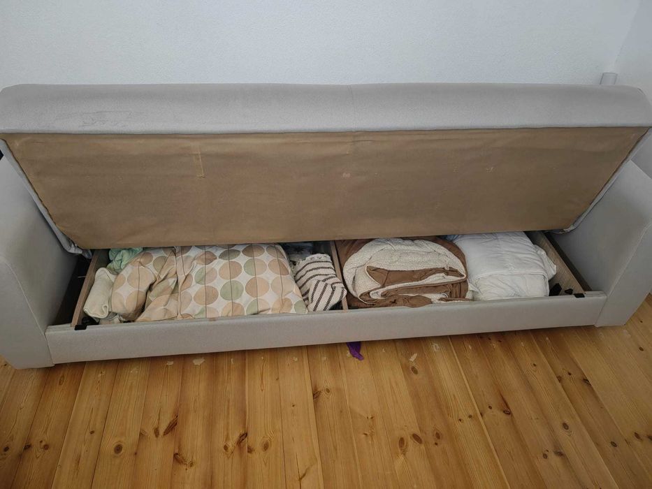 3-Seat Sofa Bed — Comfortable, Practical, and in Excellent Condition64297880118145122