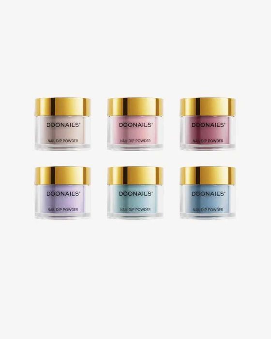 Proszek Dipping Powder Doonails Tytanowe 3 sztuki Nowe
