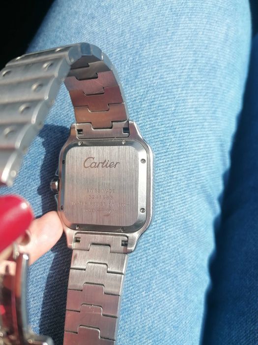 Relógio cartier usado