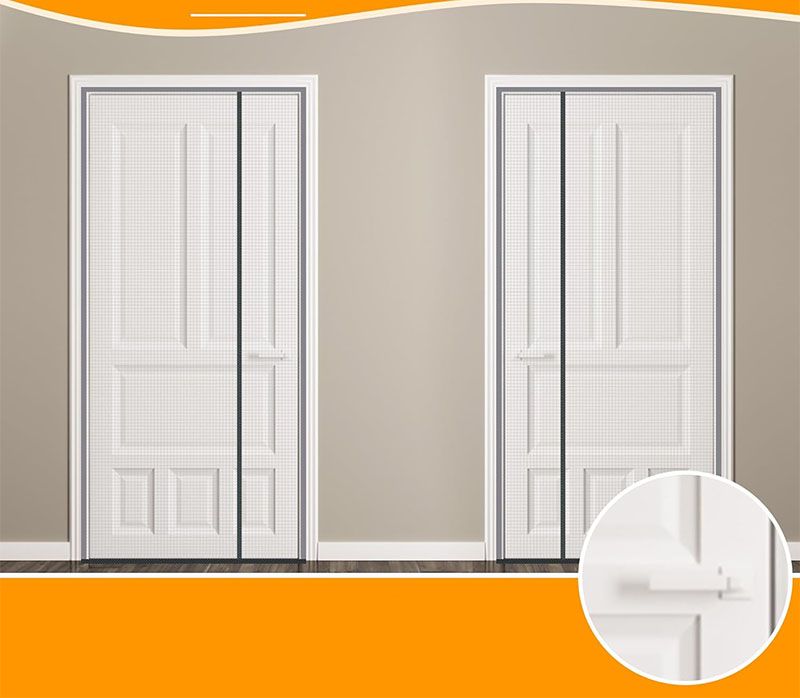 Moskitiera magnetyczna na drzwi 85x215 cm