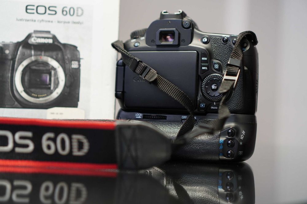 Canon 60D, stan idealny, Faktura