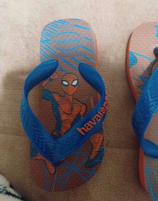 Havaianas criança spider man