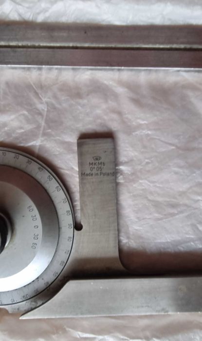 Kątomierz Tarczowy Stalowy FWP VIS Suwmiarka