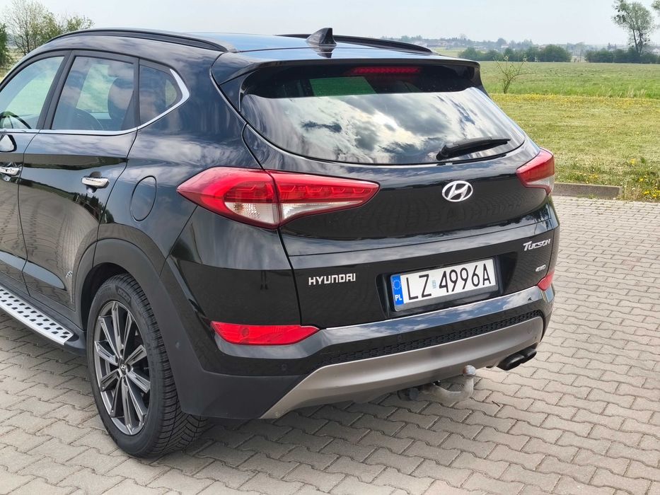 HYUNDAI TUCSON AWD(4X4)  1.6 TGDI 2016r 177km. Full opcja