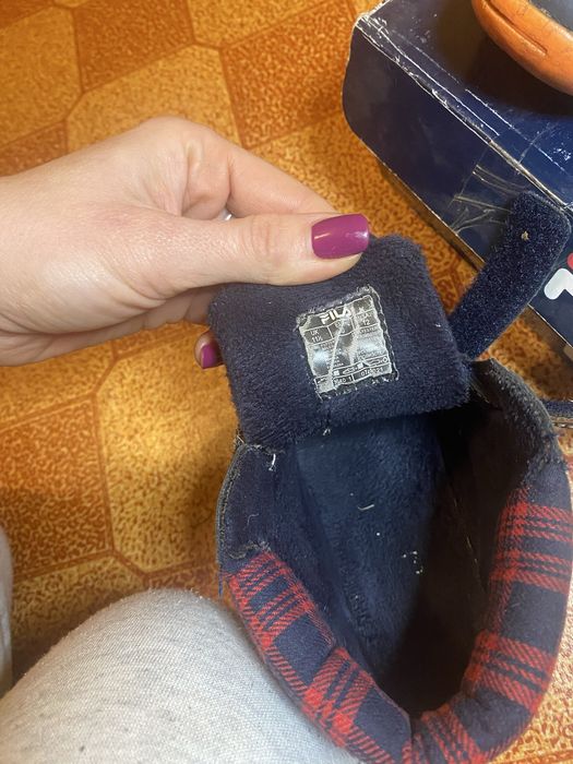 Демі сапожки, чоботи, хлопчик Fila 30 розмір