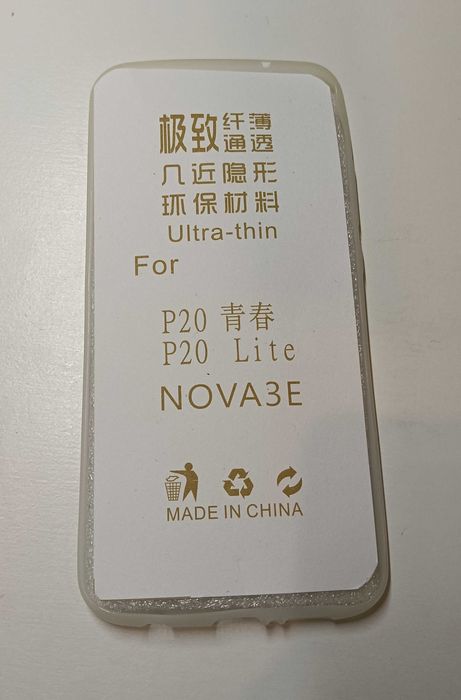 Capa silicone Huawei P20 lite