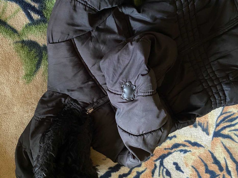 Черная курточка 146см